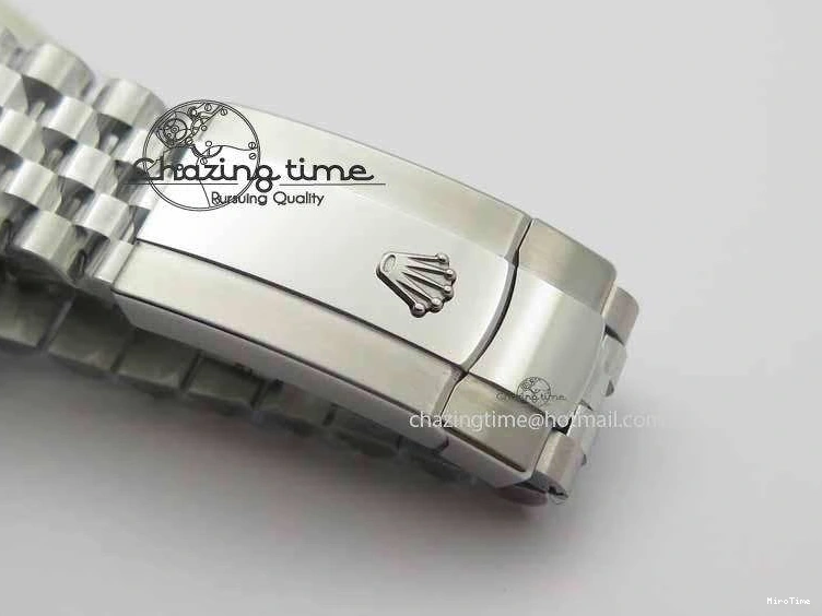 MiroTime 0514 EasyCare DateJust II 41mm BP Maker Best Edition White MOP Diamonds Dial On New Version Jubilee Bracelet A 3625